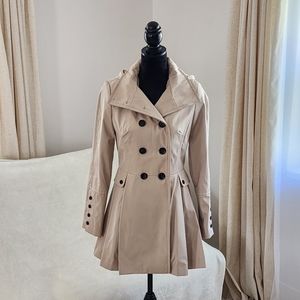 Calvin Klein Trench Coat Size XS